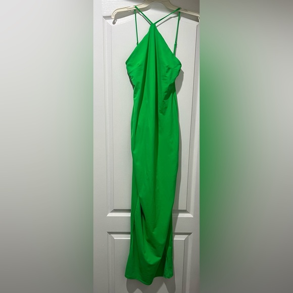 Fashionnova Green Maxi Dress - Picture 3 of 9
